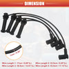 Mazda 6 4pcs Spark Plug Ignition Coil Wires (2003-2005)