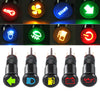 Car Boat 12V 16mm LED Dash Panel Indicator Light