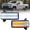 Chevy / GMC 2500HD / 3500HD LED Sequential Mirror Turn Signal Light (2020–2024)
