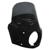 Harley Dyna Super Glide FXD 11" Grey Windshield w/ 62mm Clamps (2006-2010)