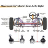 Acura ILX 2 x Rear Stabiliser Sway Bar Links (2013-2019)