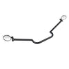 Cafe Racer Bobber Chopper Dyna 7/8" Black Handlebar & End Mirrors