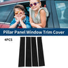 Chevrolet Silverado 1500 4 Pcs Pillar Window Trim Cover (2014-2018)