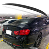 BMW 4-Series 475 Black Sapphire P Style Boot Spoiler (2014-2020)