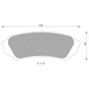 Landcruiser HDJ100 Rear Disc Brake Pads (2002–2007)
