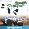 Jeep Wrangler 4-Pin Trailer Wiring Harness (1998-2006)