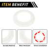 Jeep Wrangler JK (2007-2014) White A Pillar Speaker Ring Cover Trim