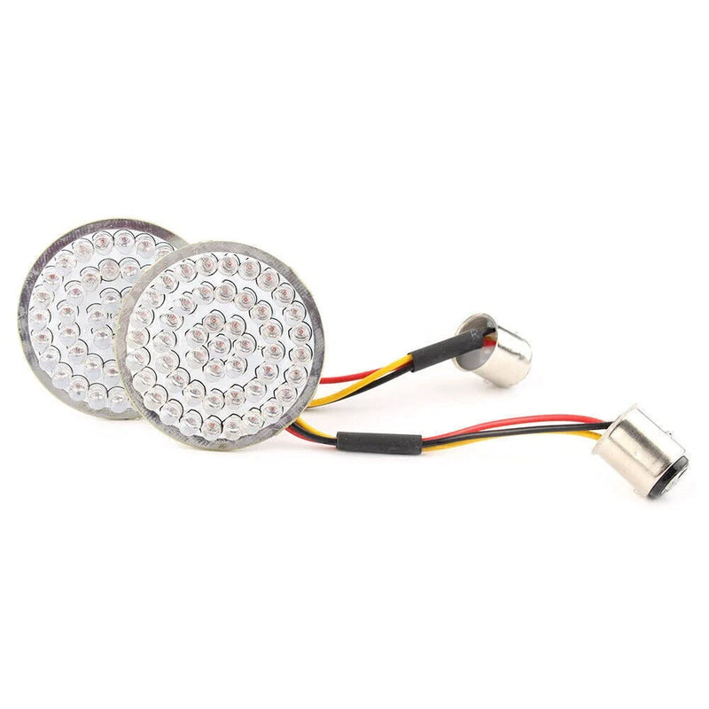 Harley Touring 1157 Red LED Turn Signal & Running Light Inserts
