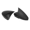 Skoda Octavia 2 x Carbon Fiber Black Rearview Mirror Covers (2015-2017)
