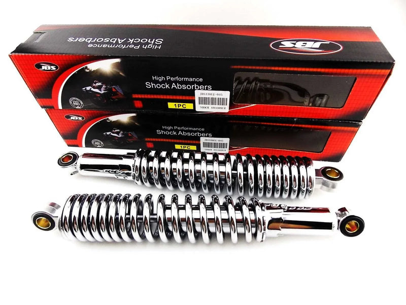 Benelli 504 330mm Chrome Rear Shock Absorbers