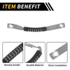 Jeep Wrangler Roof Rope Handle Gray 2 x Roll Bar Grab Handles