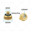 Cooling System 50 x 0.024" Brass Misting Nozzles