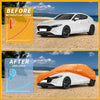 Mazda 3 Waterproof All Weather Car Cover (210D-PU, Orange)