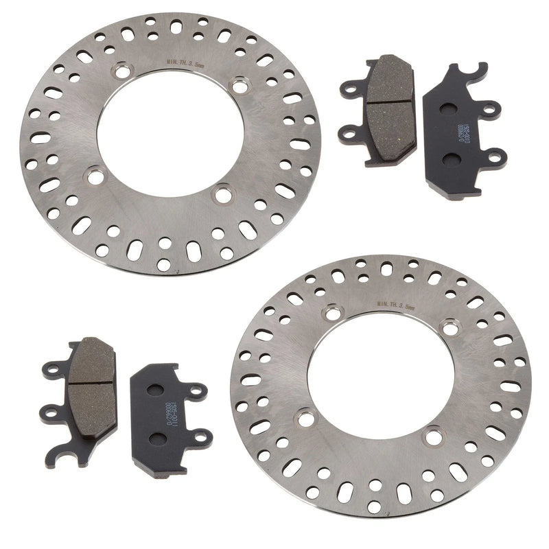 Yamaha Wolverine 850 Front Brake Rotors & Semi-Metallic Pads (2018–2025)