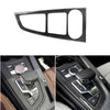 For Audi A4 2017-2019 Real Carbon Fiber Center Console Panel Cover Trim