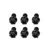 Motorcycle Bike 6pcs M10x40mm Titanium Torx Head Flange Screws