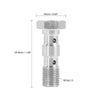 Motorcycle Car M10x1.0 Banjo Bolt Brake Fitting Adapter