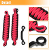 Jeep Wrangler JK JL (2018-2023) Black Red Car Door Limiting Straps