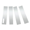 Ford F150 2015-2021 Car Door Trim B Pillar Window Covers Chrome