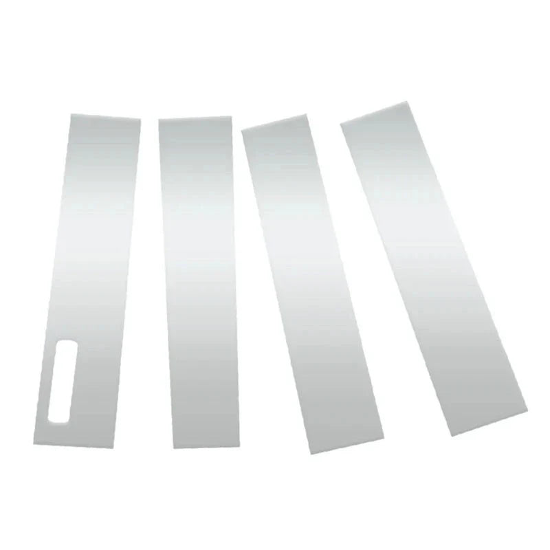 Ford F150 2015-2021 Car Door Trim B Pillar Window Covers Chrome