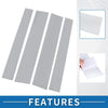 Toyota Tundra (2007-2021) Chrome 4 Pcs Car Pillar Window Trim Covers