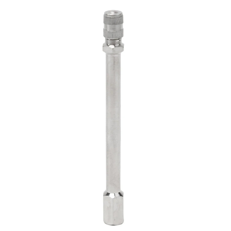Car Truck Van 4x 100mm Metal Tire Wheel Valve Extension Cap Stem