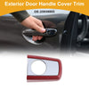 Buick Regal LaCrosse Encore Red ABS Exterior Door Handle Cover Trim