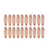 24KD Mig Welding Gun 20 x MIG Welding Torch Contact Tips 1.0mm