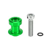 Honda 8mm Green Motorcycle CNC Swing Arm Spools