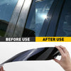 Toyota Camry 8 Pcs Gloss Black Door Window Pillar Post Covers (2018-2021)