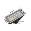 Jeep Grand Cherokee, Compass, Patriot, Fiat 500, Dodge LED License Plate Lamps (2005-2023)