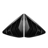 BMW X6 F16 Gloss Black Rear Window Louver Cover (2015-2019)