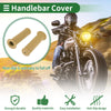 Motorcycle 7/8" 22mm Hand Grips Rubber Khaki