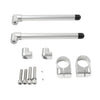 Motorcycle Universal 43MM Cafe Racer 7/8" Clip-On Handlebar (No Year)