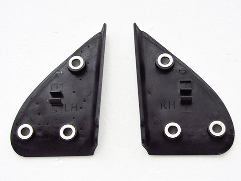 1986-1997 Nissan Navara D21 Hardbody Mirror Base Covers (2 x)