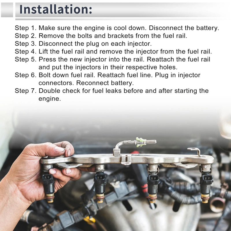 Ford Escape 2017-2019 Engine Fuel Nozzle Fuel Injector (2017-2019)