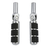 Harley Softail Cross Bones Slim Chrome Rear Foot Pegs Mount (2008-2017)