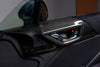 SUBARU BRZ, TOYOTA GR86 Gloss Carbon Fiber Inner Door Lock Panel Cover (22-24)