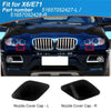 BMW X6 Front Headlight Washer Nozzle Covers (2008-2014)