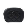 Harley Street Glide Black Stitching Sissy Bar Backrest Pad (2014-2023)