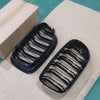 BMW E90 E91 325i 328i Front Kidney Grille Grill Pair Gloss Black (2009-2011)