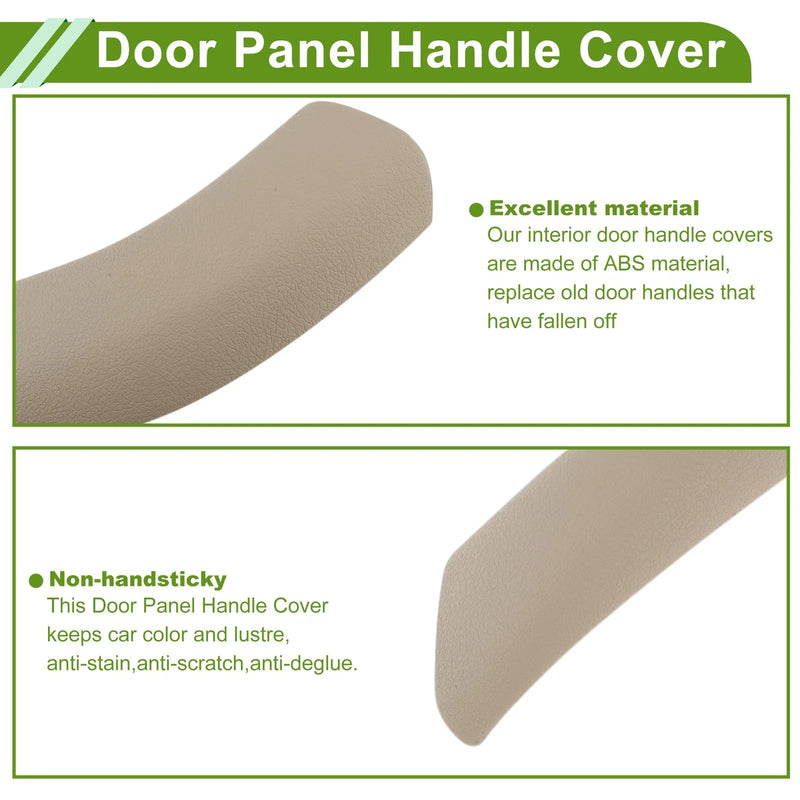 BMW X1 F48 F49 Beige Door Panel Handle Pull Trim Cover (2015-2020)