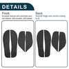 BMW X5 Black Leather Kick Pad Sticker (2014-2018)