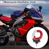 Motorcycles 1x Round Shape Aluminum Alloy Motorcycle Hanging Hook