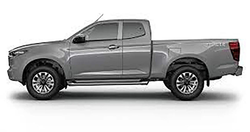 Mazda BT-50 2 x Door Black Handle Bowl Cup Trim (2021-2024)