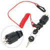 Evinrude / Johnson Ignition Switch Safety Lanyard Push To Choke