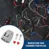 Toyota RAV4 2 Pin Radiator Fan Connector Plug Female Wire Terminal
