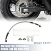 Make Model 1 Set 40cm Motorcycle Hydraulic Brake Line Hose with Screws