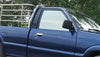 Mazda B2000 B2200 B2600 2 x Chrome Outside Door Handles (1986-1995)