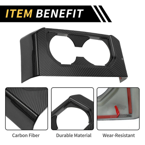 Ford F-150 Armrest Rear Cup Holder Cover Trim (2015-2020)